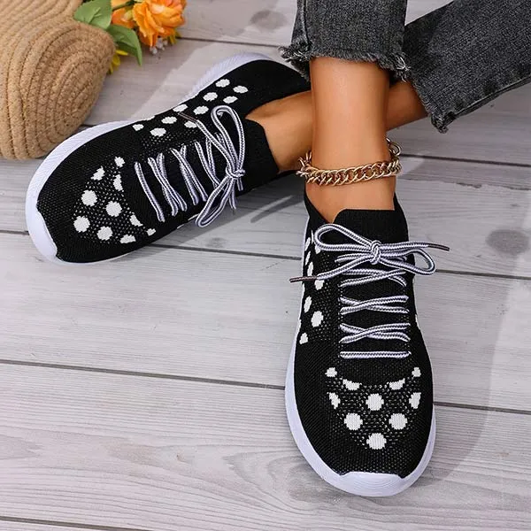 Women's Casual Lace-Up Front Sneakers 29218861C